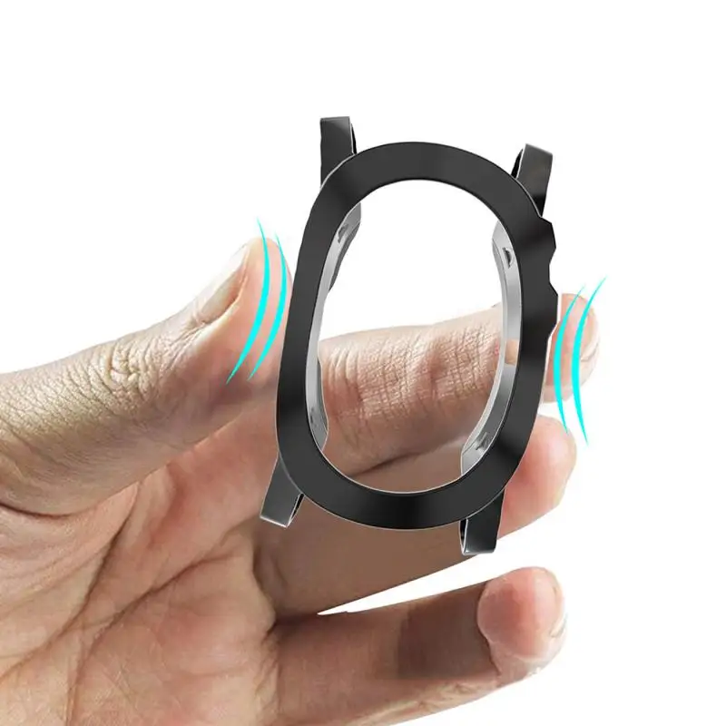 Premium Plating Protective Watch Case with Screen Protector