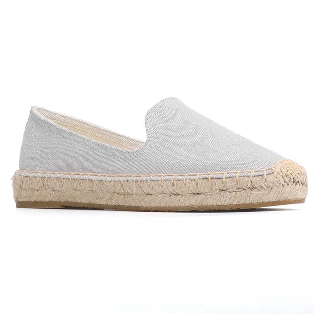 Women Shoes Women Flats Casual Shoes Espadrilles For Women Casual Hemp Flat Platform Concise Slip On Flats Comfortable loafers