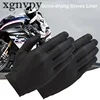 xgnvpy Black Inner Liner Thin Gloves for Driving Cycling Bike Motorcycle Sports 1 Pair 4