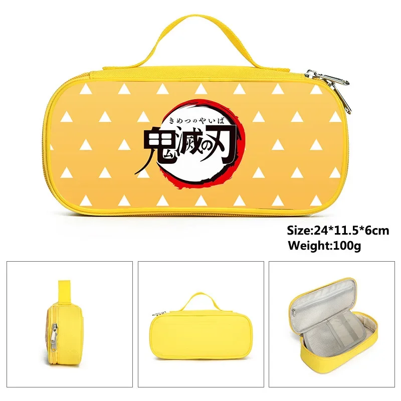 

Demon Ghost Slayer Pencil Bag Student Pencil Bag Stationery Box Beautiful Fashion Accessorie Children's Toys Gifts