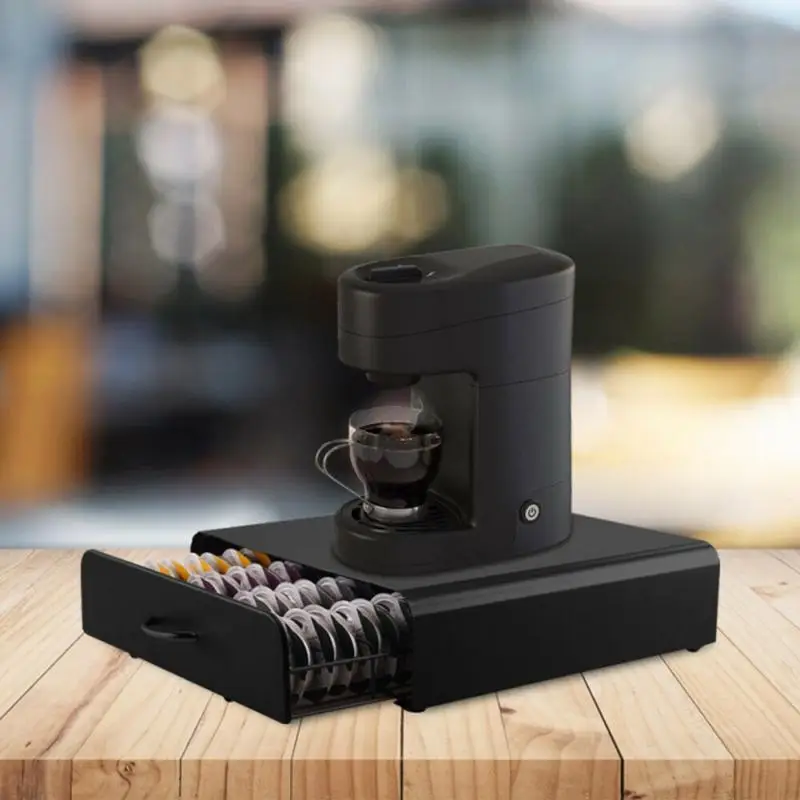 

Ящик для кофейных капсул Nespresso, подставка под кофейную машину Nespresso, металлический стеллаж для хранения, бытовые принадлежности для хранения