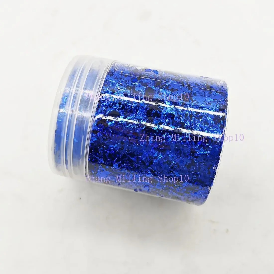 4g Chopped Carbon Fiber Short Cut Forging Color Plastic Pieces for Carbon Fiber DIY（Blue）