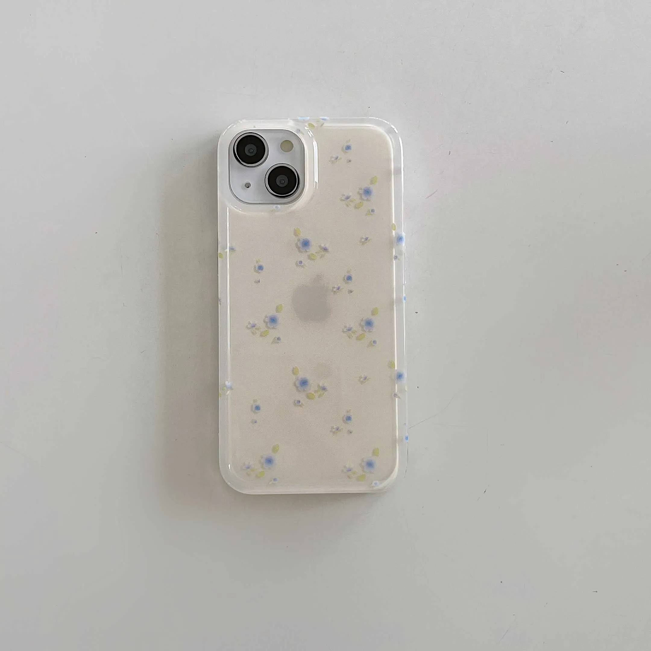 INS Korea Minimalist Flower iPhone Case