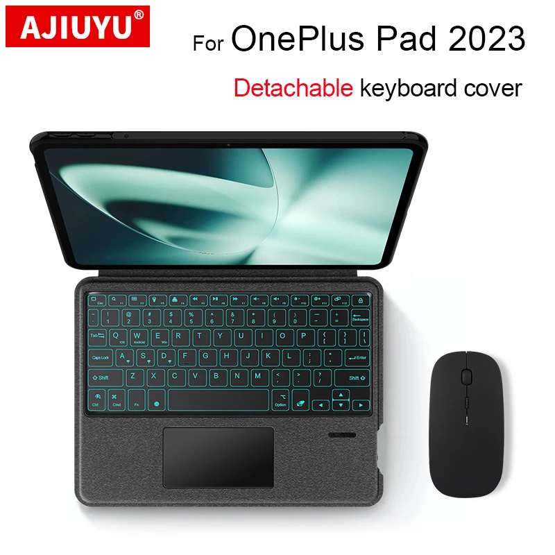 FKQLH Funda Para OnePlus Pad 11,6 Pulgada, Silicona Skin Soporte Cubierta A Suaves Para Niños De Peso Liviano Funda Para OnePlus Pad 11,6 Pulgada, Verde