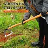 Shovel-shaped Hollow Hoe Weeding Rake Labor-saving Steel Weeding Hoe Garden Hoe Tool For Farm Gardening Soil Loosening Tool 5