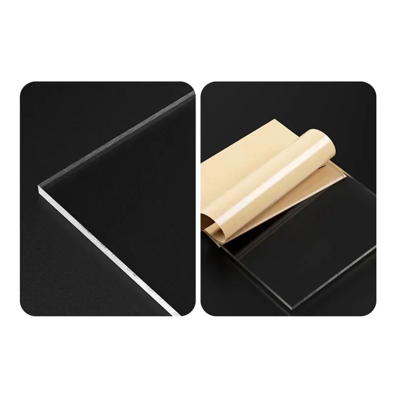 Transparent Acrylic Sheets Perspex Plate Square High Clear PMMA Boards Thickness 1/2/3/4/5mm-20mm Home DIY Materials acrylic sheets