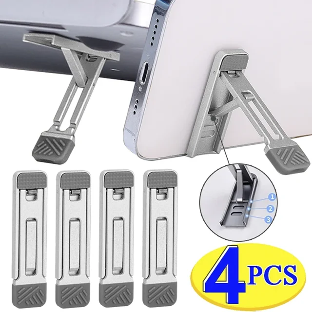 Support pour ordinateur Portable en alliage d'aluminium, Mini support pliable, 3 réglages de la hauteur, accessoires pour téléphone Portable Macbook 1