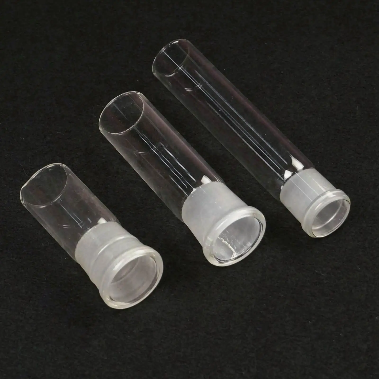 Lab Glass Adapter 10/19 14/23 19/26 24/29 29/32 34/35 40/38 45# 50/42 60# Single Female Ground Joint Glass Straight Connect Adapter Tube