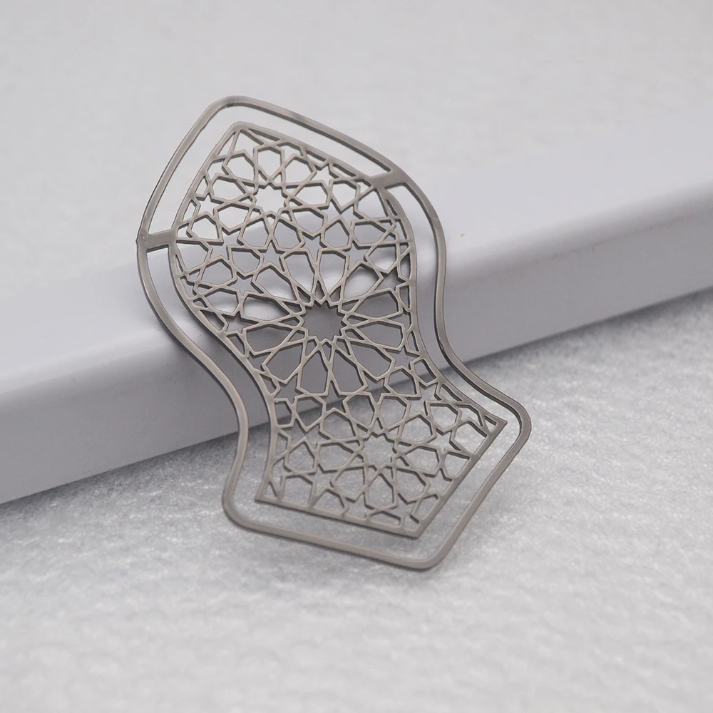 Metal Bookmark Stainless steel Arabic style Bookmarks Stationery Supplies Producing Various Shapes As Student Gifts