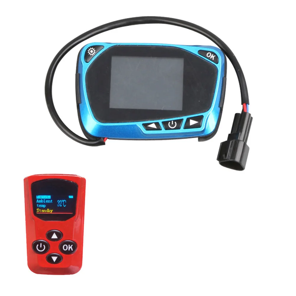 

Car Air Diesel Parking Heater LCD Monitor Switch Remote Control With 4 Button Remote Control For Car Track Diesels Air Heater