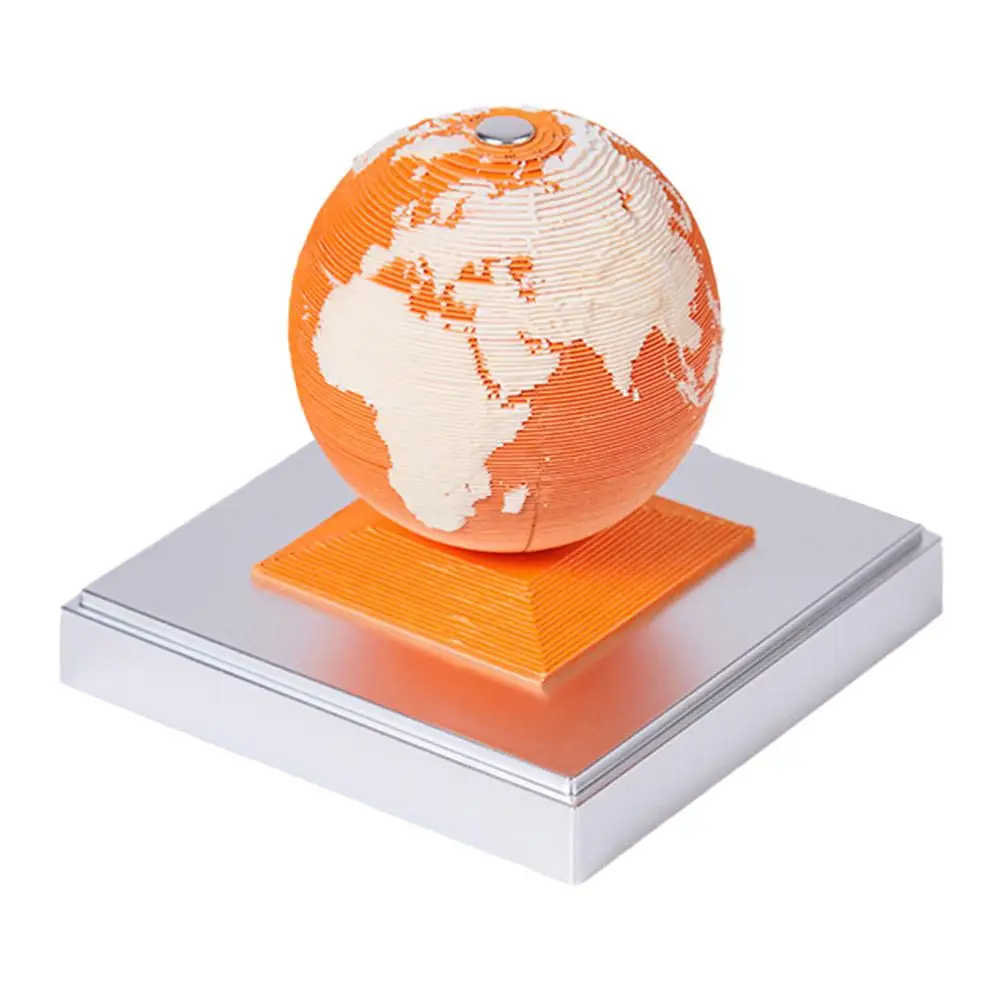 3D 지구 달력 2024 달력 메모 패드, DIY 달력 조각 장식, 지구 종이 아트, 홈 캘린더 데스크 모델, 귀 R2d8