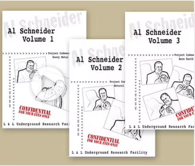 

2023 Al Schneider Series 1-3 от L & L Publishing (Серия тяжелых металлов, серия натуральных элементов, серия редкоземельных)-волшебный трюк
