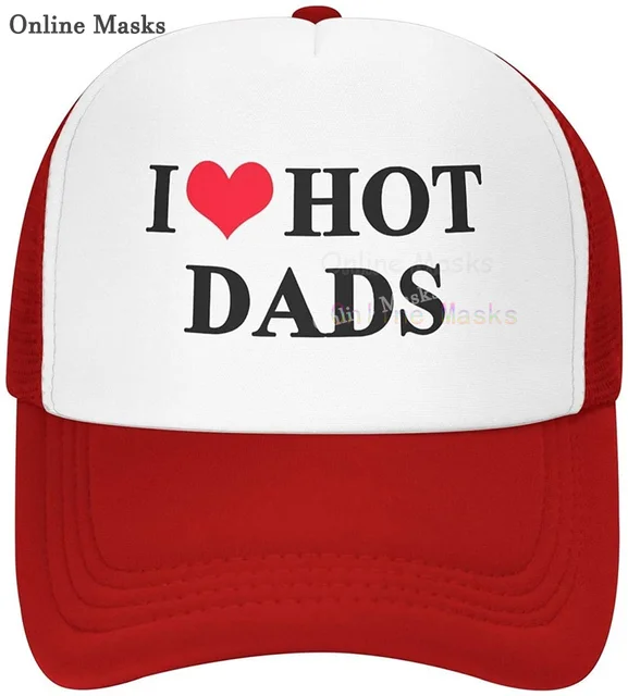 I Love Adult Women Mesh Bucket Hat Adjustable Baseball Cap Gift
