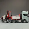 F1650 RC Truck Tamiya 1/14 FH750 8X8 Metal Hydraulic Belt Rear Steering F1650 Crane Dump Truck with Truck To Lift Model Toys 4