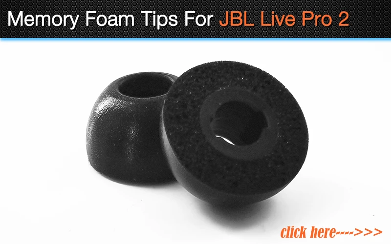 Silicone Eartips Compatible with JBL Tune 120TWS 125TWS LIVE 300 Earbuds Earpads with S.M.L Size