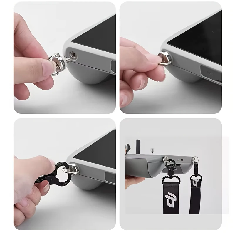 Cinghia da collo regolabile per telecomando DJI Mini 4 Pro/Mini 3 Pro/Mavic 3 Pro/Air 3/Air 2S/RC/RC 2/RC PRO