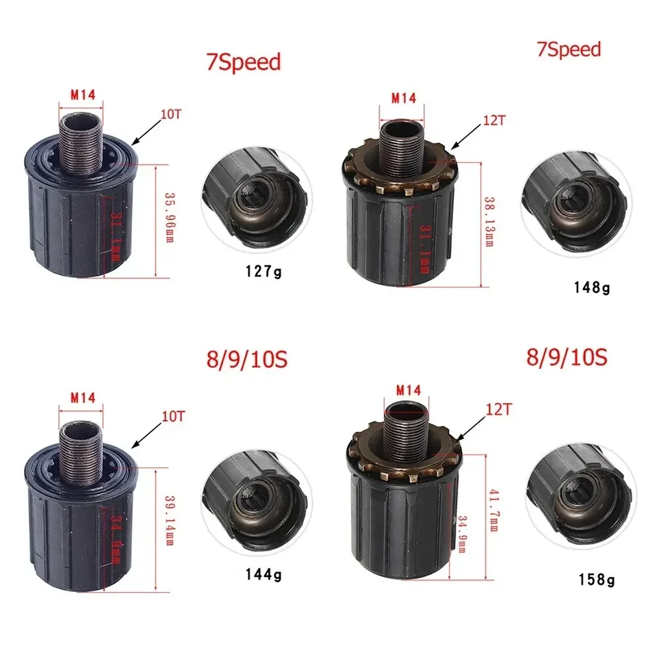 Moyeux Arrière Shimano RM60 - 8/9/10 Vitesses - 36 Trous Lib 614419