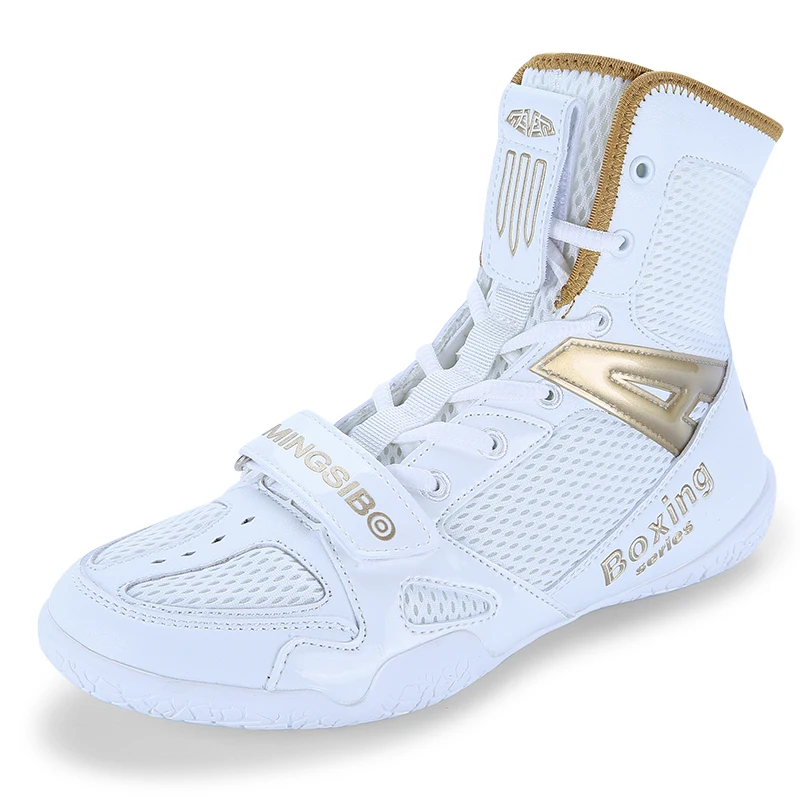 Boxing Shoes Men's and Women's Large 35-47 Wearable Boxing Boots Light Wrestling Sports Shoes Anti Slip Wrestling Boots martial arts shoes,wrestling boots