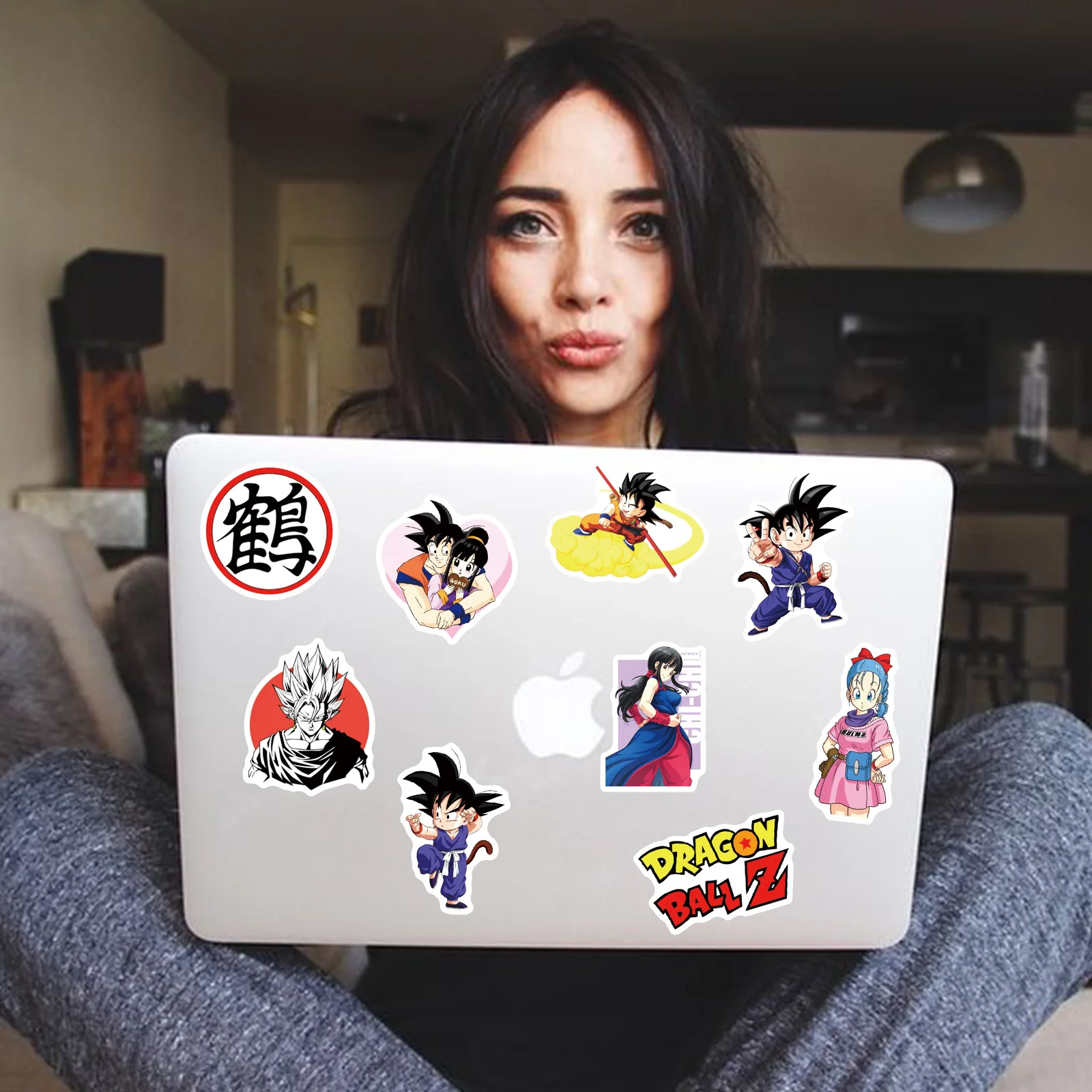 Adesivi Dragon Ball In Vinile - Set Da 50 Pezzi, Impermeabili, Per Laptop, Bottiglie, Quaderni, Design Vivace - Foto 9