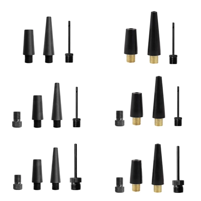 

Sports Ball Inflating Needle Football Air Valves Adapter Inflator Nozzles