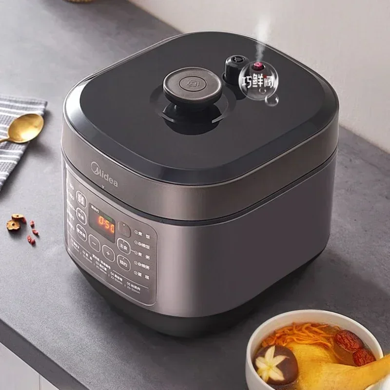 Household electric pressure cooker. New. 5L large capacity. new pressure cooker. Multifunction. Reservation. Automatic. 2