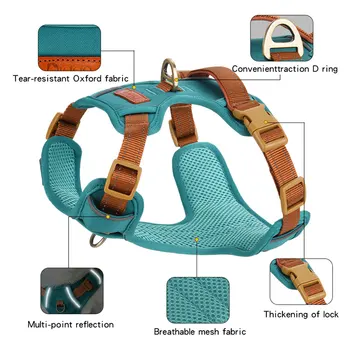 HP308 Reflective Pet Harness – Adjustable & Comfortable Dog Vest 1