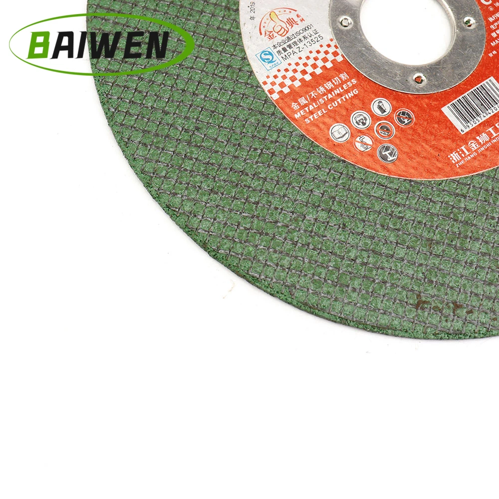 Hochwertige Trennscheiben 125 mm 5 Zoll ultradünne Edelstahl-Schleifscheibe aus Kunstharz für Metallschleifwerkzeug – Detail 7