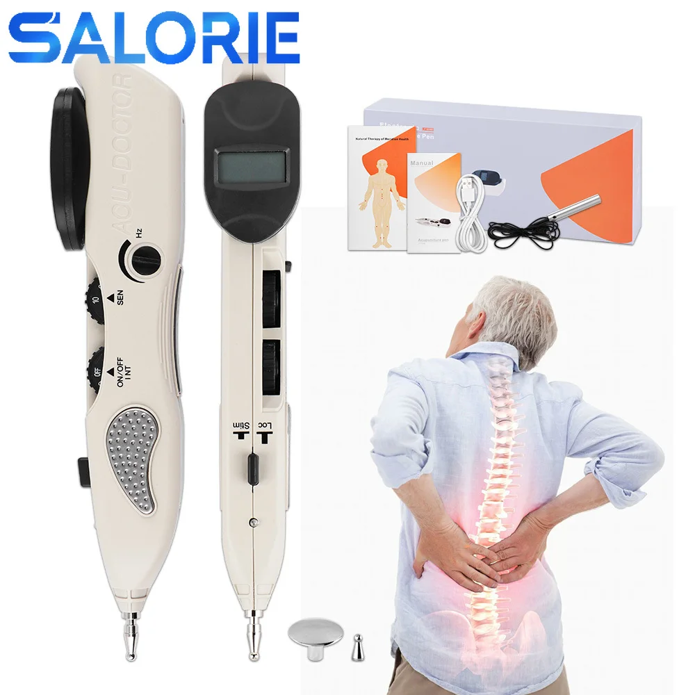 Electronic Muscle Stimulator Acupuncture Pen TENS Point Detector With