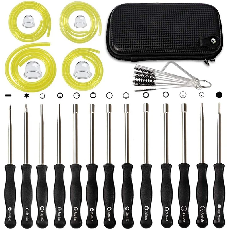 Carburetor Adjustment Tool Kit - 12-Piece Set For 2-Cycle Small Engines (Poulan, Husqvarna, STIHL, Echo)