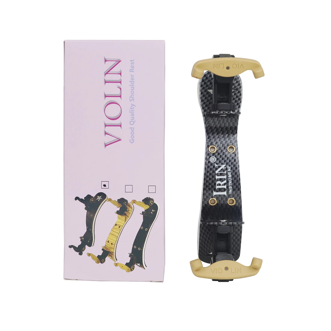 

IRIN Violin Shoulder Rest Universal Aluminum Violin Shoulder Rest for 1/4 1/8 Violin String Instrument Violin Parts Accessories
