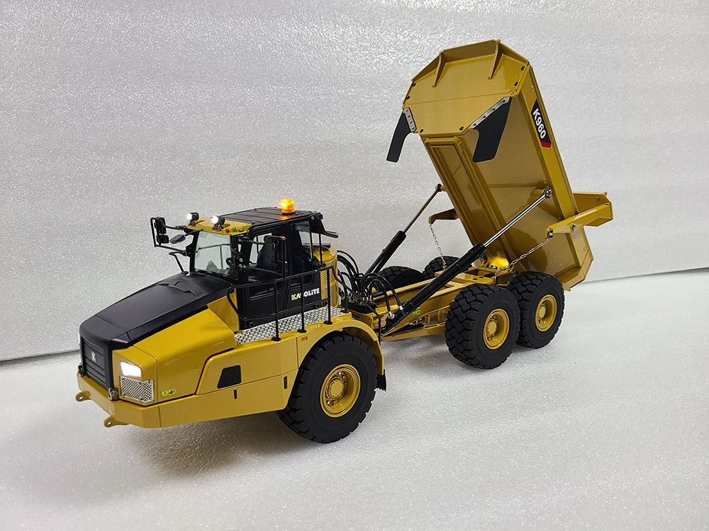 Sba3fa87331544a6aa57a0ac3a93afd91q KABOLITE RC 1/18 K966 ładowarka 336GC koparka hydrauliczna K960 ciężarówka hydrauliczna zabawki dla chłopca modelu maszyn budowlanych