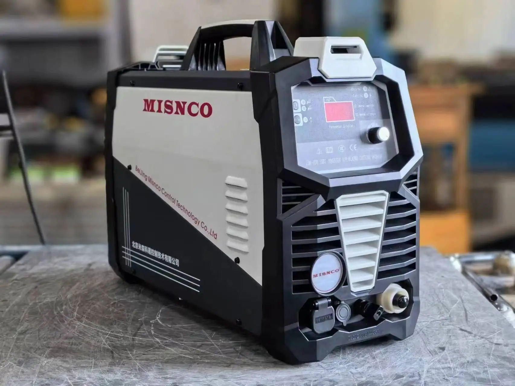 LGK-100 CNC 인버터 에어 플라즈마 절단기 Misnco 200IGBT CNC 플라즈마 전원 절단기