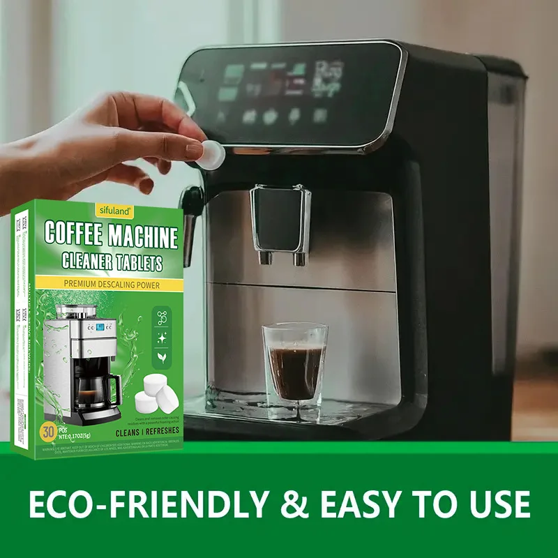 Coffee Machine Descaling Effervescent Sheet Clean Decontamination Sheet Clean Coffee Machine Filter Dirt Maintenance Cleaning 2