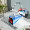 2025 New Electric Faucet Water Heater Temperature Display Instant Hot Water Heaters Kitchen Tankless Water Heating Machine 4