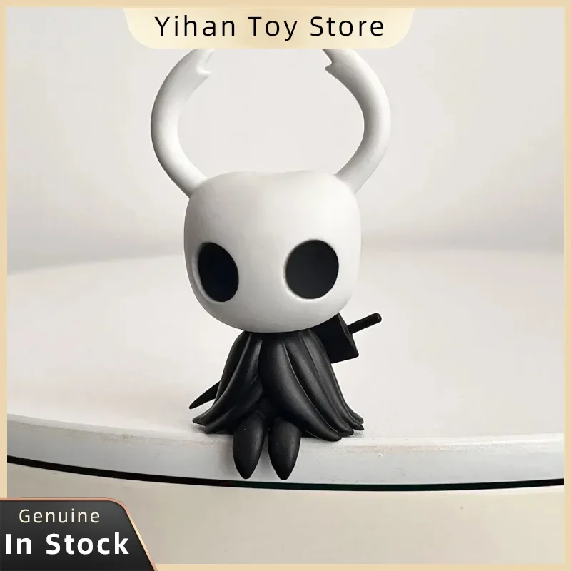 【Neu】Hollow Knight Minifigur, Anime-Schreibtischdekoration für Gamer, Kawaii-Statue für PC-Gehäuse und Büro-Display, Sammlung, Geschenk