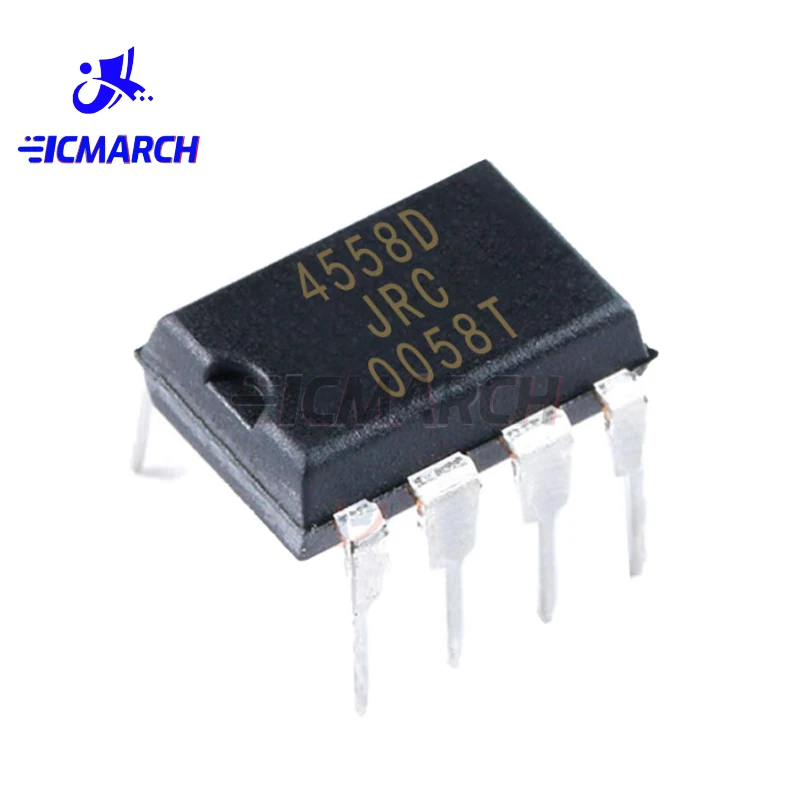 5PCS RC4558P RC4558 Dual Operational Amplifier DIP-8 New IC
