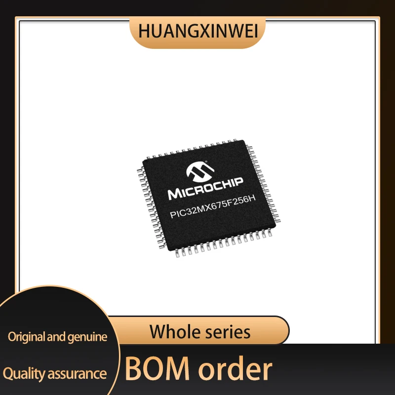 

PIC32MX675F256H-80I/PT Package QFP64 microcontroller PIC32MX675F256H-80I Original genuine Welcome to contact us for price