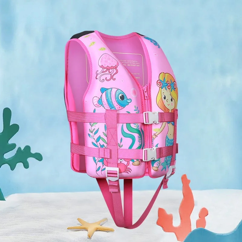 Children's Flood Prevention Swimsuit Portable Buoyancy Vest Drifting Swimming Equipment Beach Vest Life Jacket