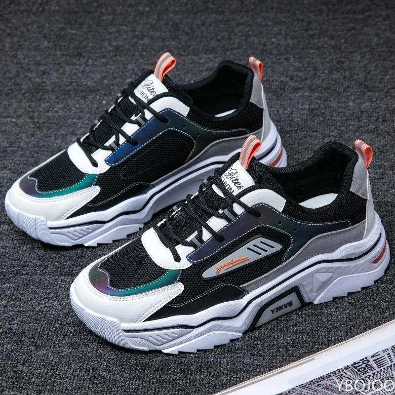 designer shoes men New Style Summer Breathable Wild Mesh Sports Casual Youth Increase Old Fashion Men's Shoes  sneakers