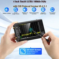 ​2024 Newest Handheld 4" Display 100kHz To 5.3GHz With 32GB Card Version V0.4.5.1 2