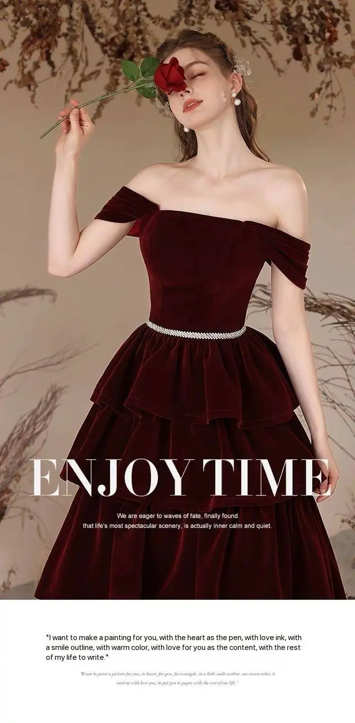 green emerald velvet dress Ava Presley 42308 Dresses 00 / Black
