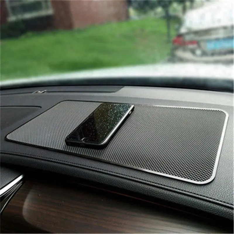 Car Dashboard Anti-Slip Rubber Pad Universal Non-Slip Car Magic Dashboard Sticky Adhesive Mat for Phones Sunglasses Keys car non slip mat non slip mat car dashboard mat non slip dash mat