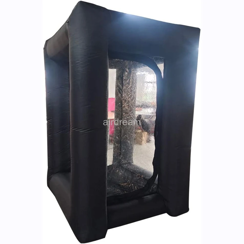 Commercial Grade Custom Inflatable Cash Machine Inflatable Money Machine Booth Money Grab Machine for Promotion Advertising 6