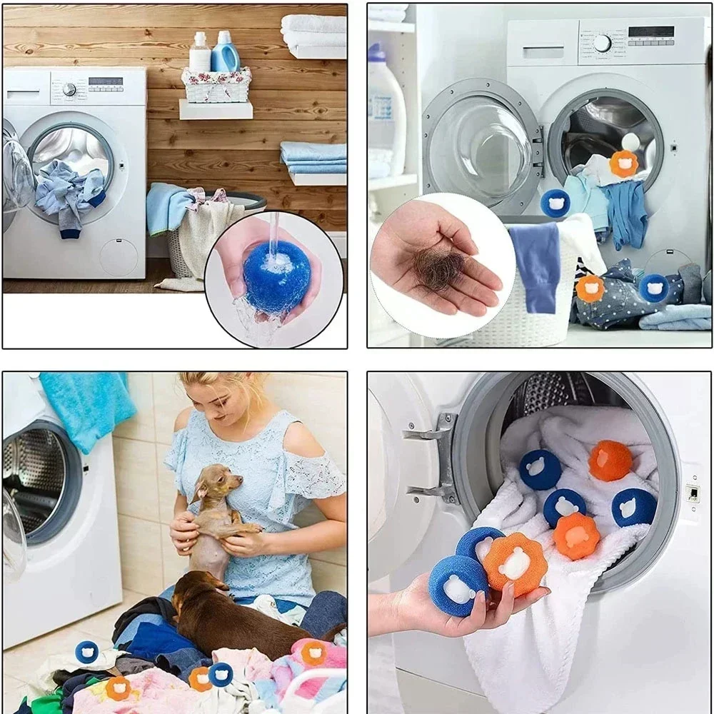 Laundry Balls Pet Hair Remover 3/6/12PCS