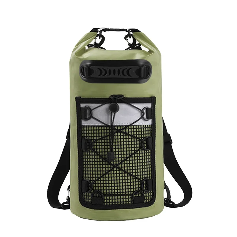 20L/30L 방수 배낭 야외 스포츠 PVC 팩 드라이 백 수영 드리프팅 보트 카약 카누 캠핑 여행 가방