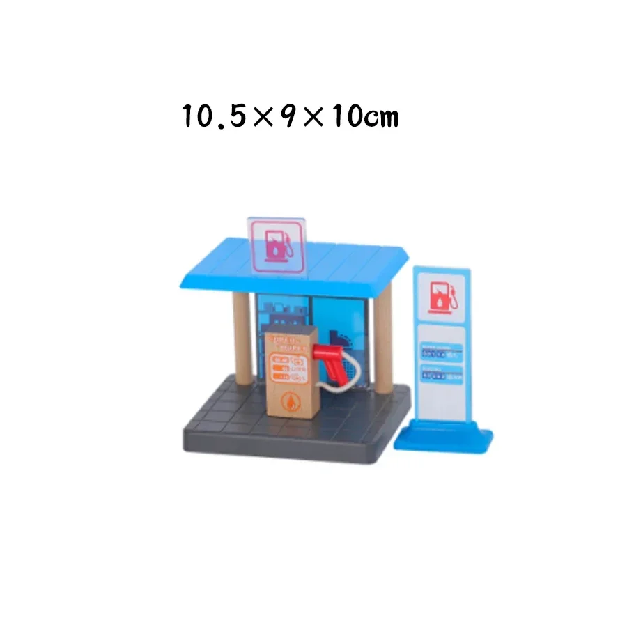 Wooden Railway Bridge and Tunnel Set - Educational Train Station Accessories