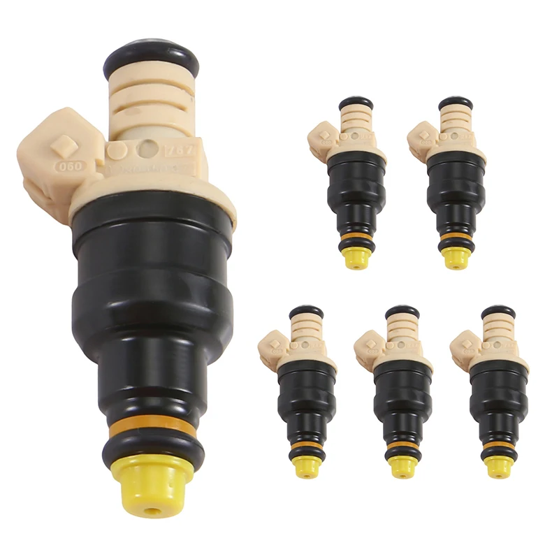 

Auto 6 Pcs Fuel Injector Parts Accessories For Ford RANGER/EXPLORER 4.0 V6 Mazda NAVAJO LX 4.0L 1993-1994 0280150972 0280150943