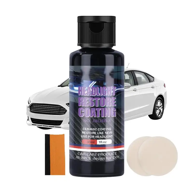 

Headlight Lens Restorer Glass Scratch Repair Headlight Restore And Protect Great For Cars Trucks SUVs RVs Motorcycles