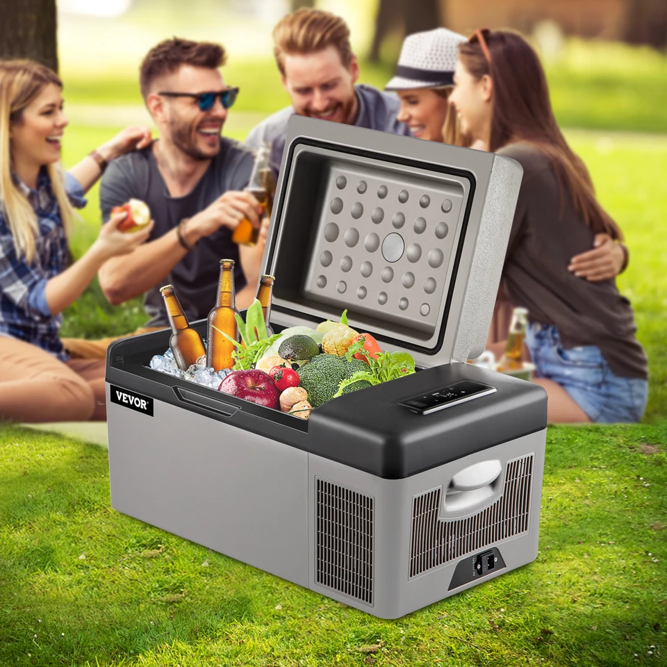 Portable 20L Car Refrigerator Electric Cooler for Travel