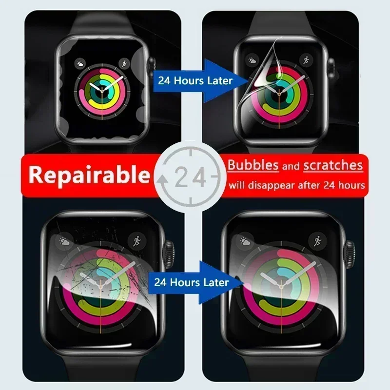 Ultra Clear Slim Screen Protector - Anti-Scratch Soft TPU Hydrogel Film